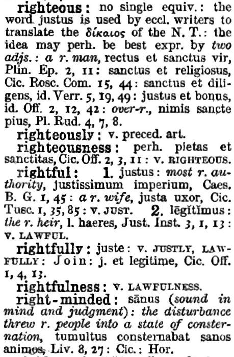 English To Latin Dict 71