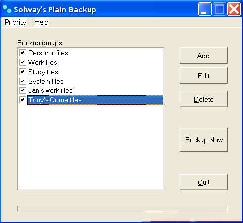 Solway's Plain Backup 1.2
