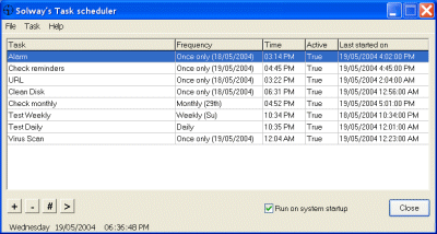 Solway's Task Scheduler 1.2